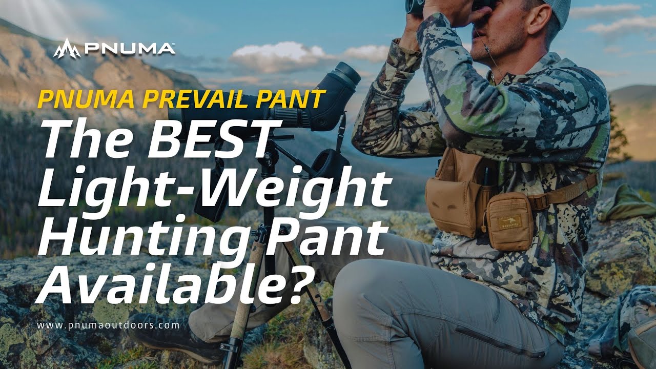 The Best Light-Weight Hunting Pant Available?