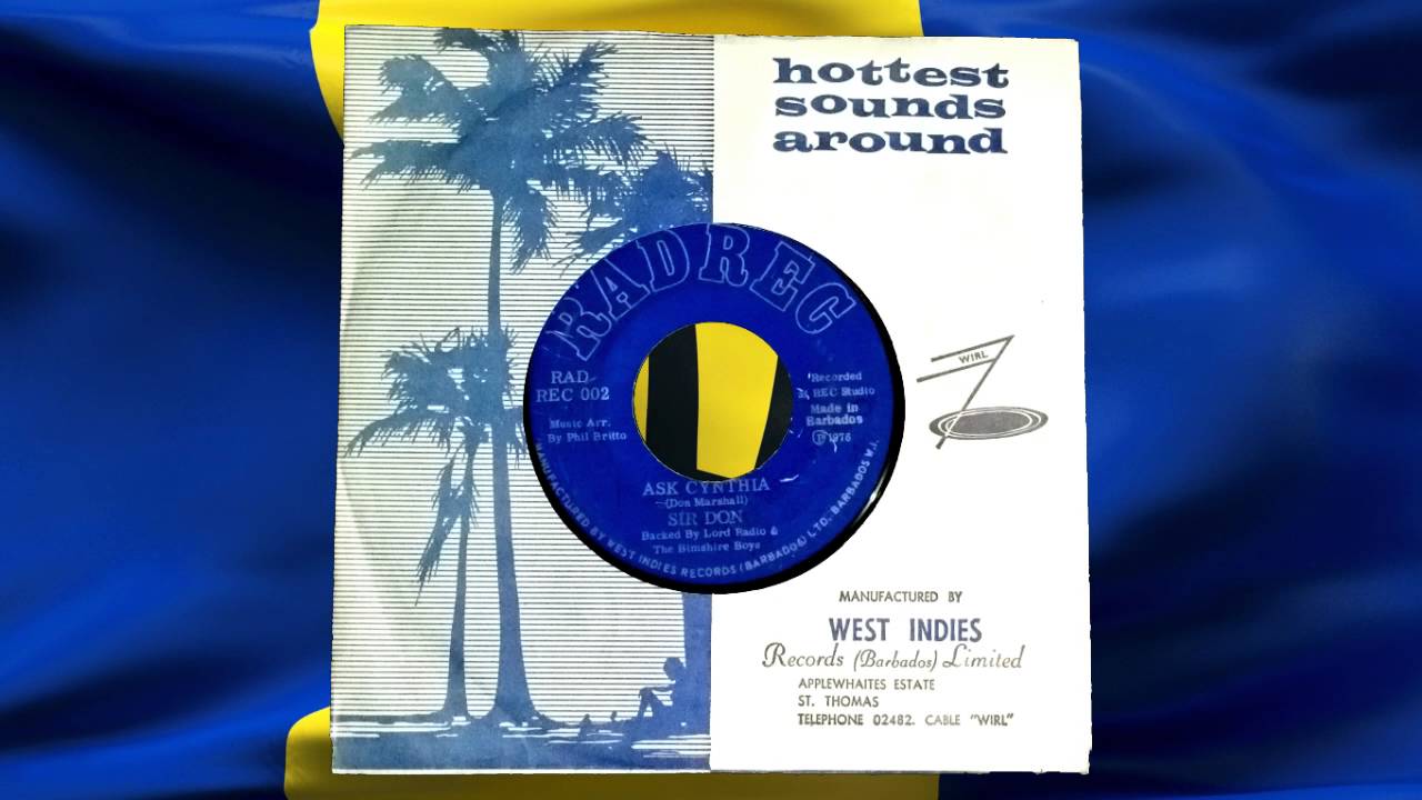 Ask Cynthia - Sir Don backed by Lord Radio & The Bimshire Boys