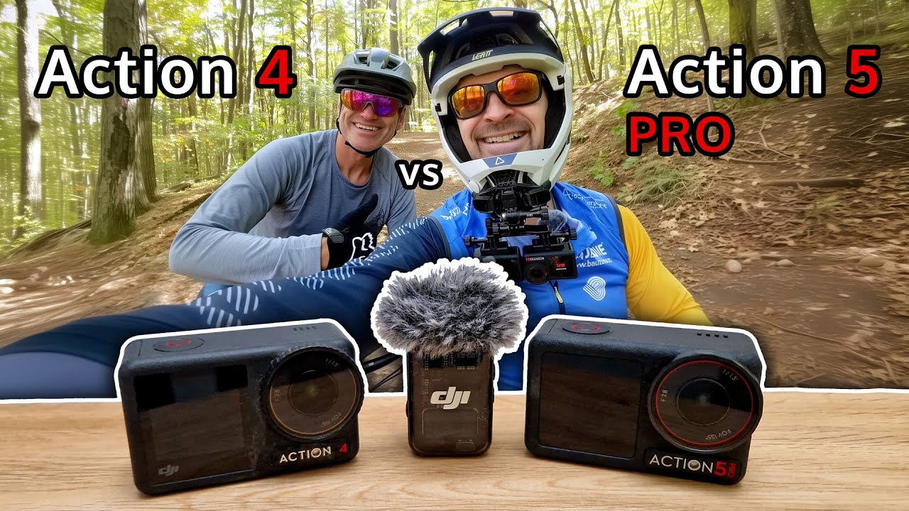 DJI Action 5 Pro vs. DJI Action 4 – Lohnt sich das Upgrade?