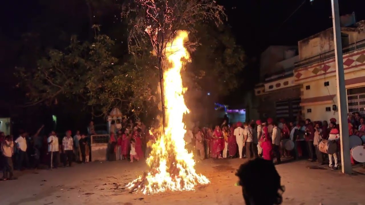Holi-होलिका दहन गुड़ा जाटान 2026  live 