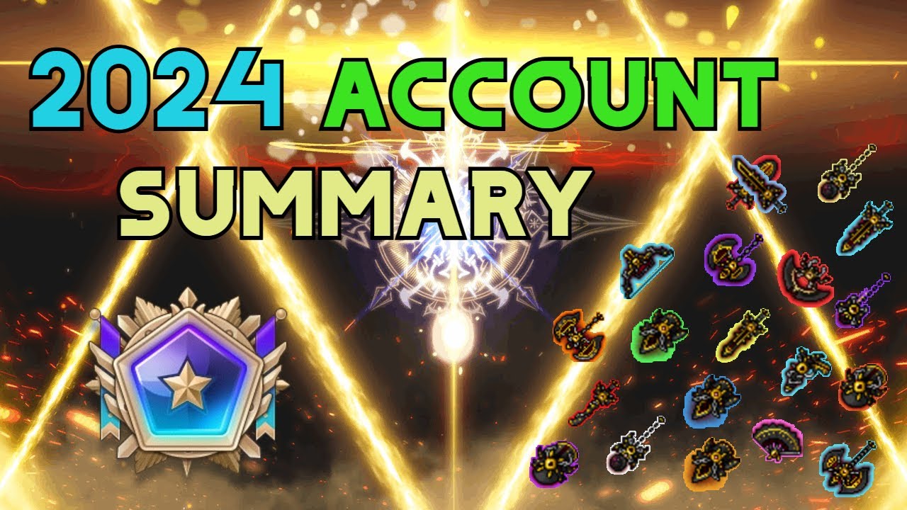 [GMS Reboot - Kronos ] 2024 Account Summary