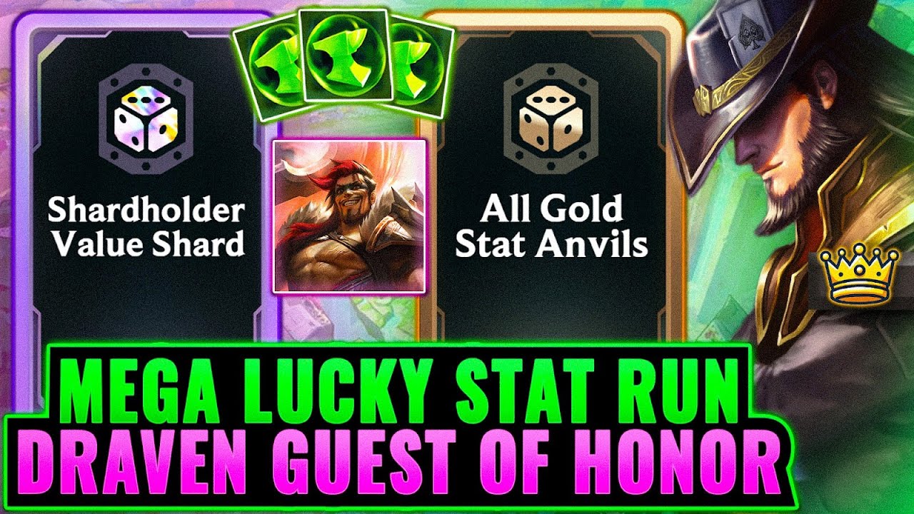 1 in Quintillion Odds: Majority Gold Anvil Stat Run - Draven GoH | League Arena Gameplay