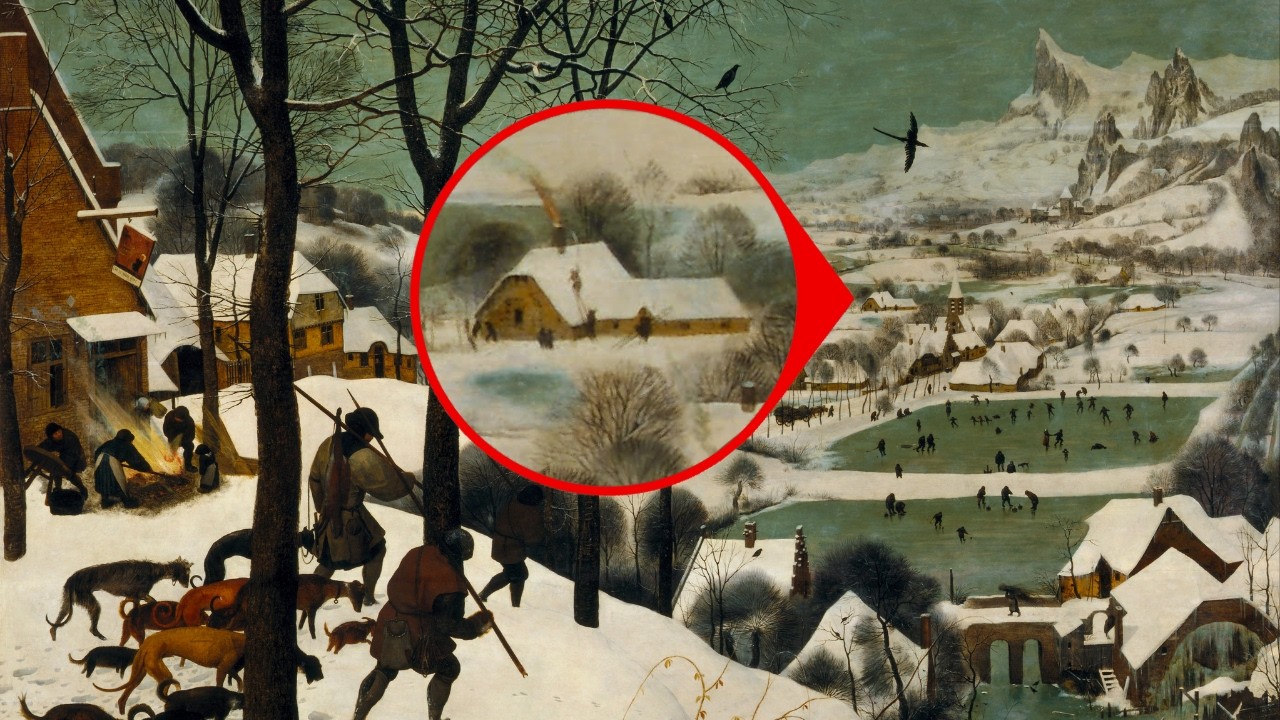 The Secret Symbols 'Hidden in Hunters in the Snow'