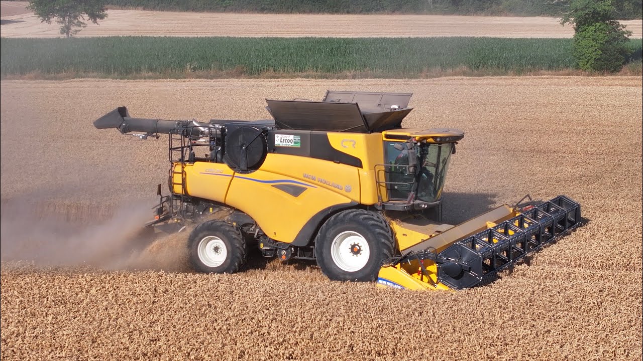 Moissons de Blé 🌾 / NEW HOLLAND CR 8.90 / JOHN DEERE / ROLLAND / ETA LECOQ