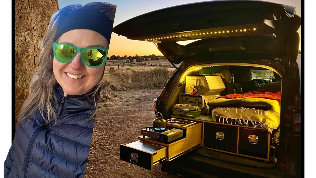 Toyota Sienna hybrid minivan camper van | Riverleaf kit |   #campervan #conversion