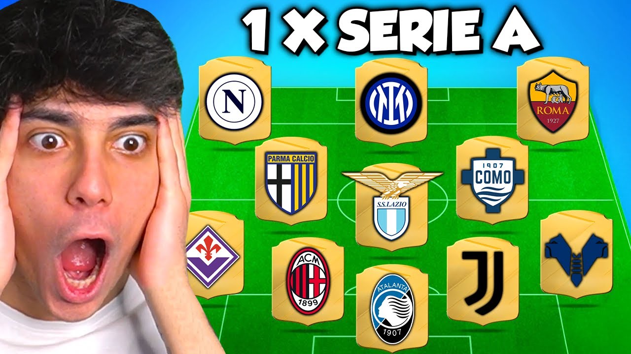 ⚽ COMPRO 1 CALCIATORE PER OGNI SQUADRA DI SERIE A