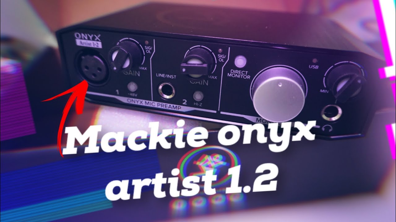 Mackie Onyx Artist 1x2 как Focusrite только дешевле