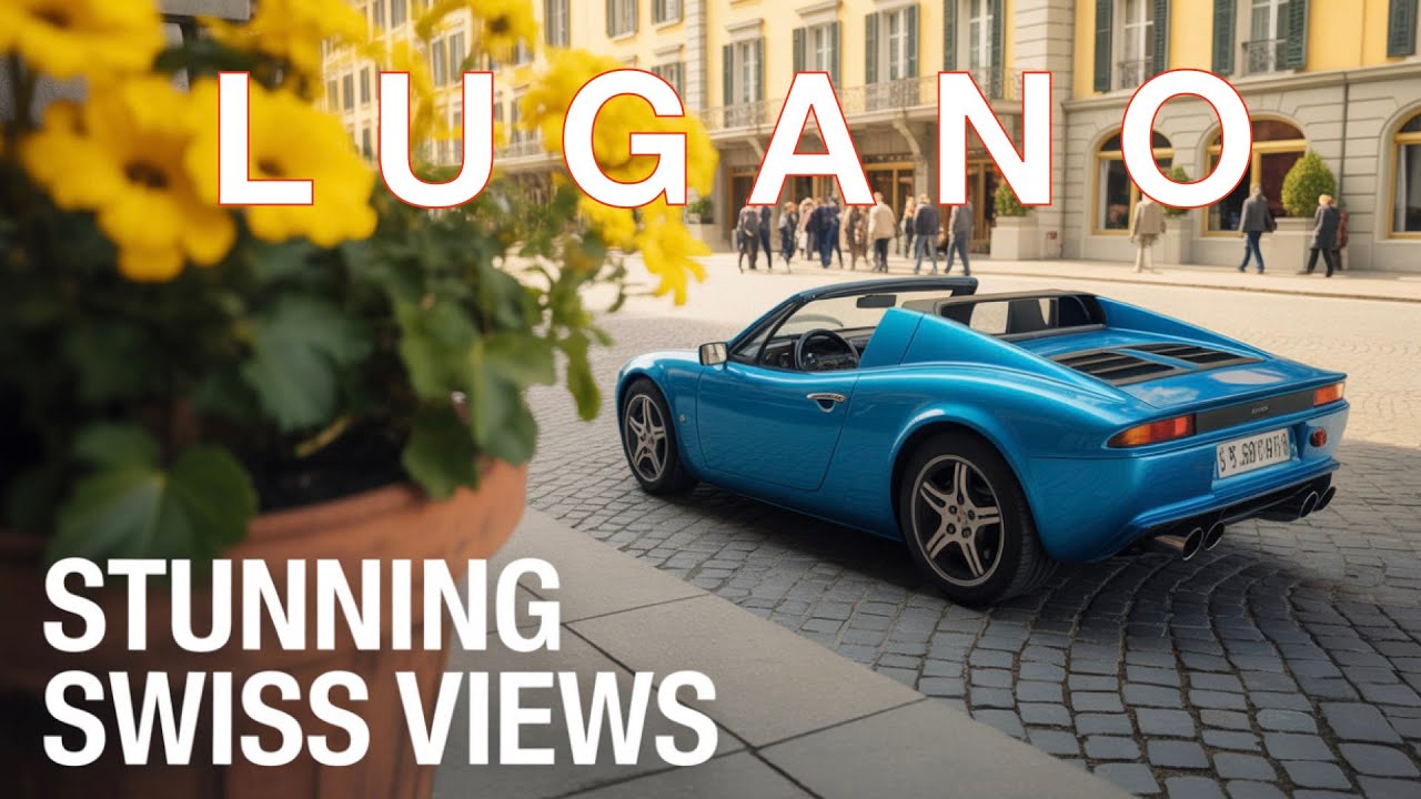 Lugano Feels Like ITALY But It's Switzerland | Stunning 4K Walk 🇨🇭🇮🇹