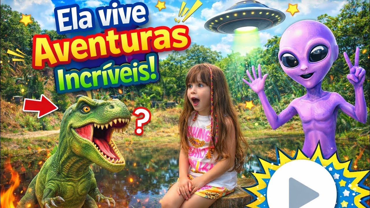 O que a Elis aprontou no meio do mato? Venha ver!