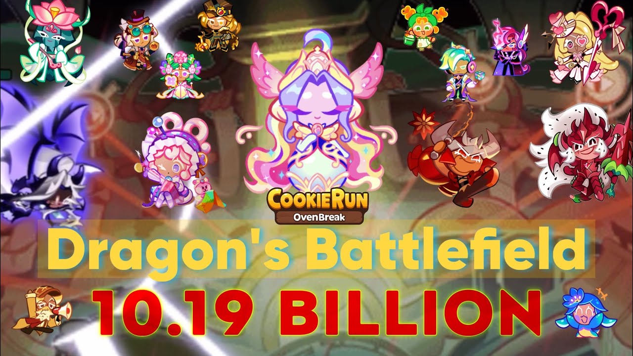 CookieRun OvenBreak | Dragon’s Battlefield Breakout 10.187B Full Run | GPZ