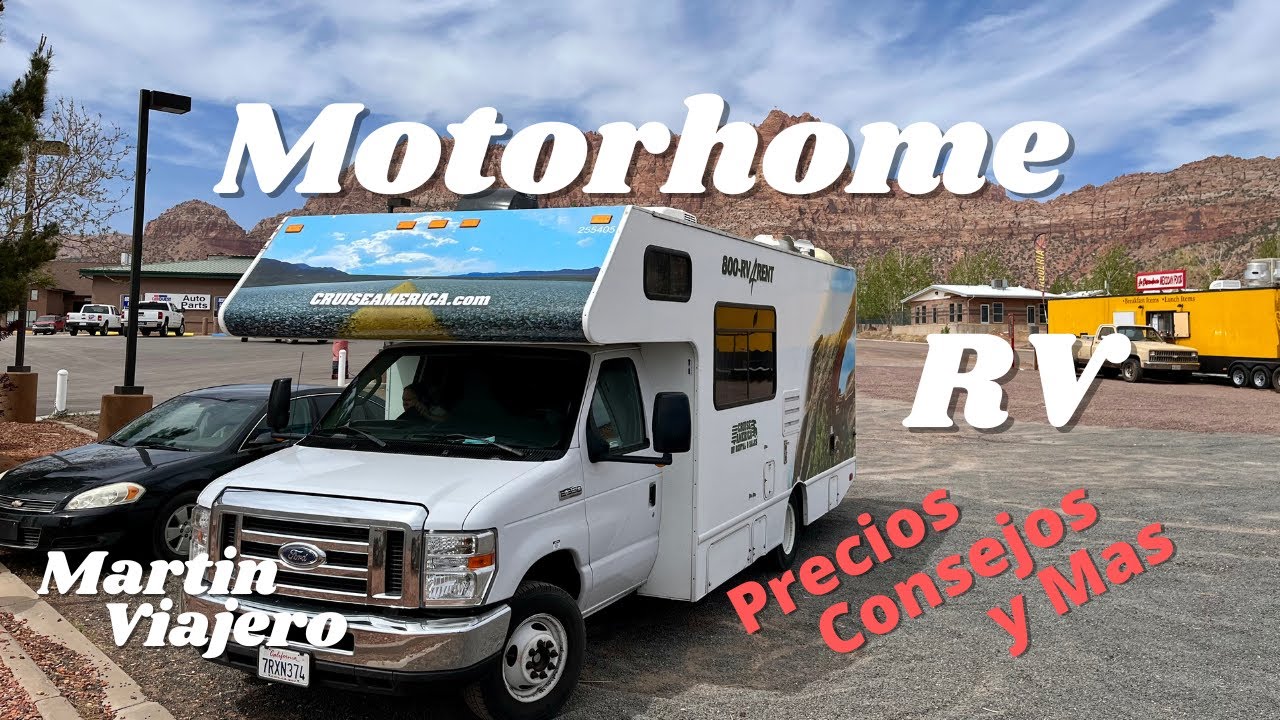 Así es alquilar un MOTORHOME RV en Estados Unidos! Los mejores TIPS