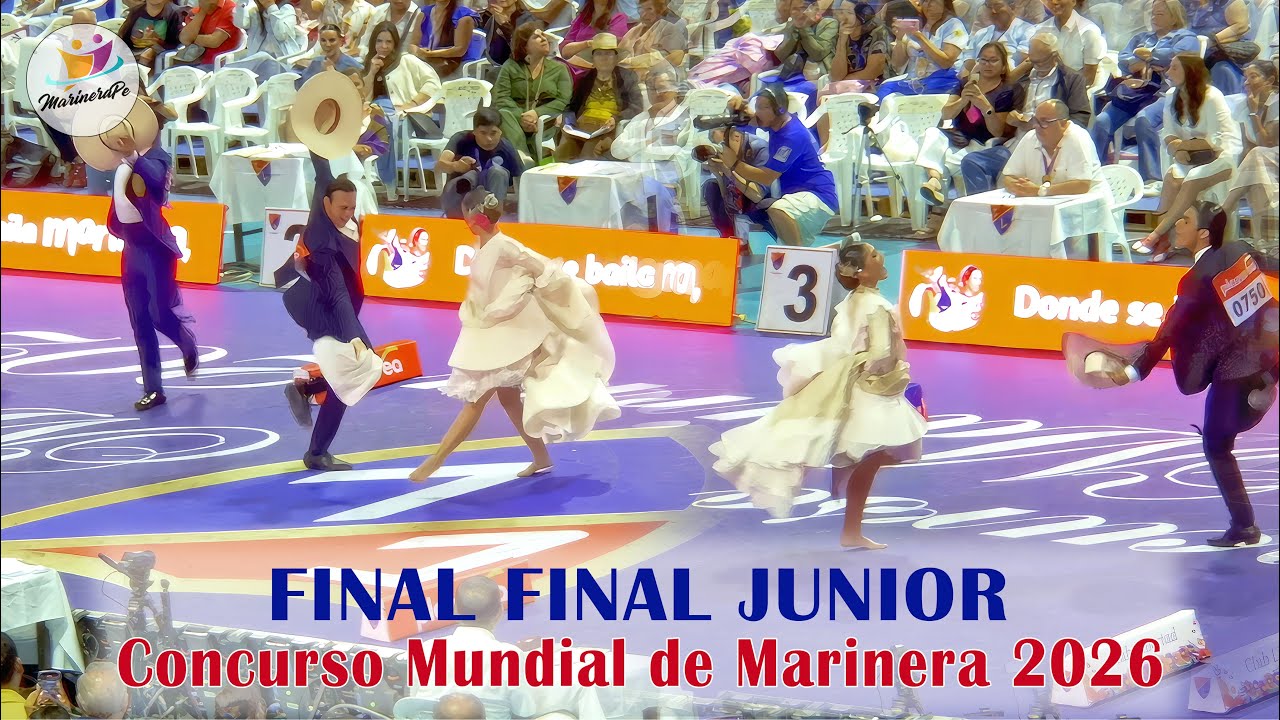 🏆 FINAL JUNIOR 2026 | 66º Concurso Mundial de Marinera Norteña | Isabella Yzaga y Fabrizzio Di Tolla