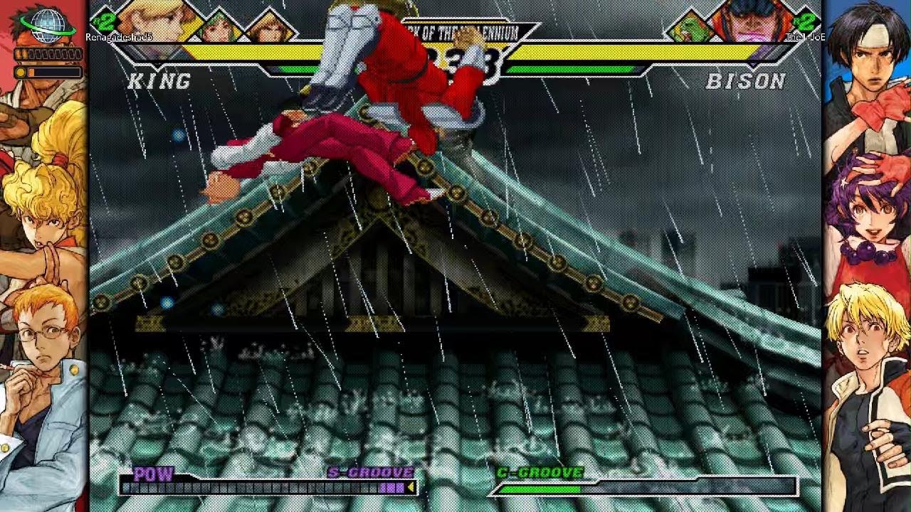 CAPCOM FIGHTING COLLECTION 2 2nd online match 😒