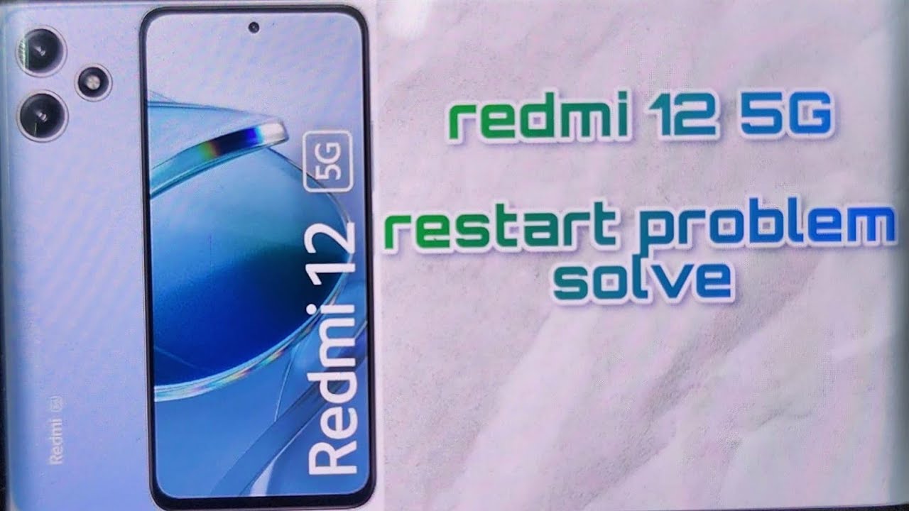 Redmi 12 5G restart problem solve ✅✅👍😀