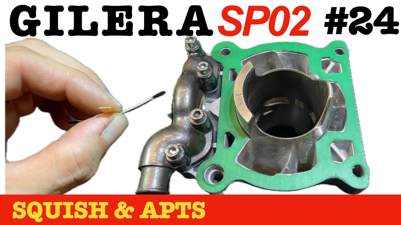 SQUISH & MONTAGGIO GRUPPO TERMICO - GILERA SP02: IL RESTAURO | #24