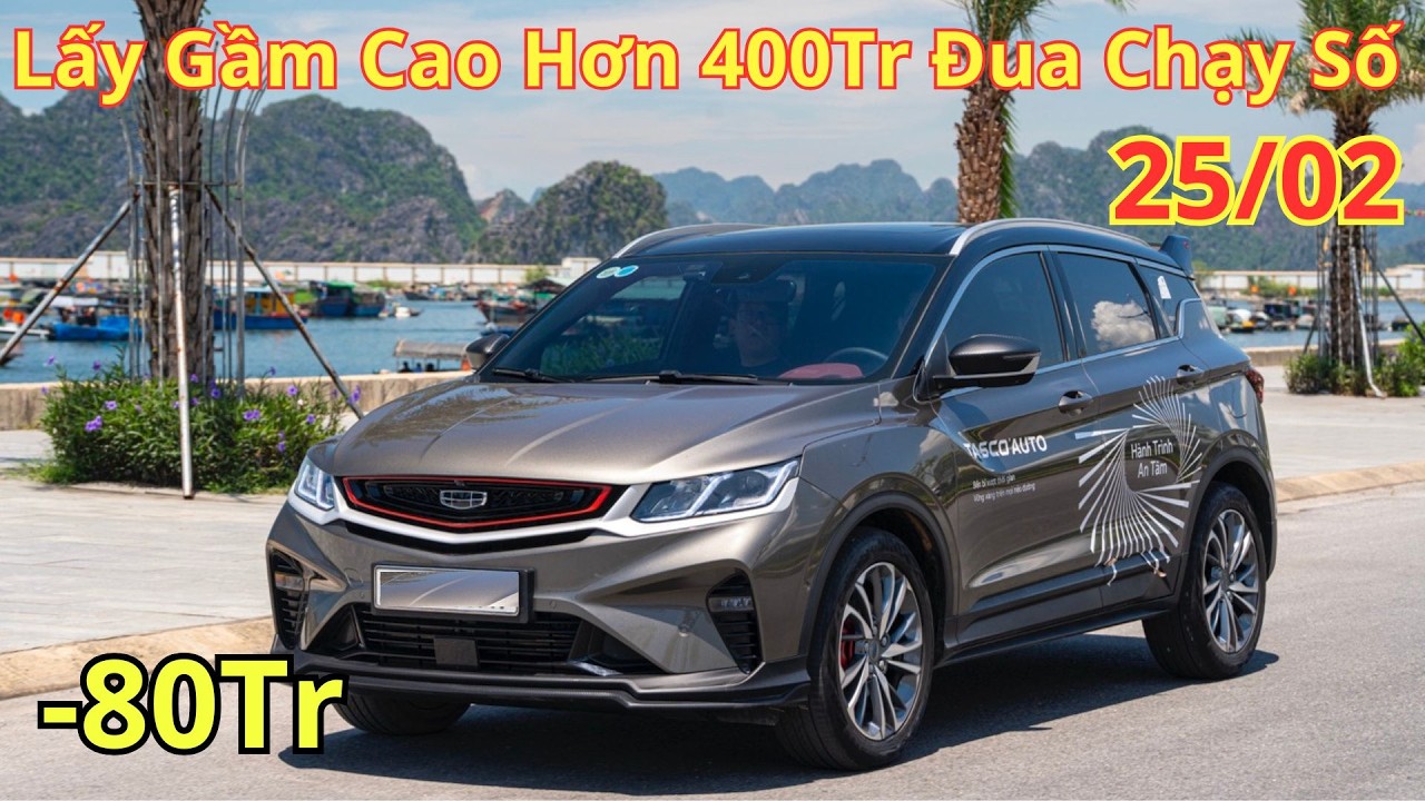 ✅Giá Khuyến Mại Geely Coolray Cuối Tháng 2. Lấy Gầm Cao Hơn 400Tr Đua Chạy Số Mới | Xegiatot24h