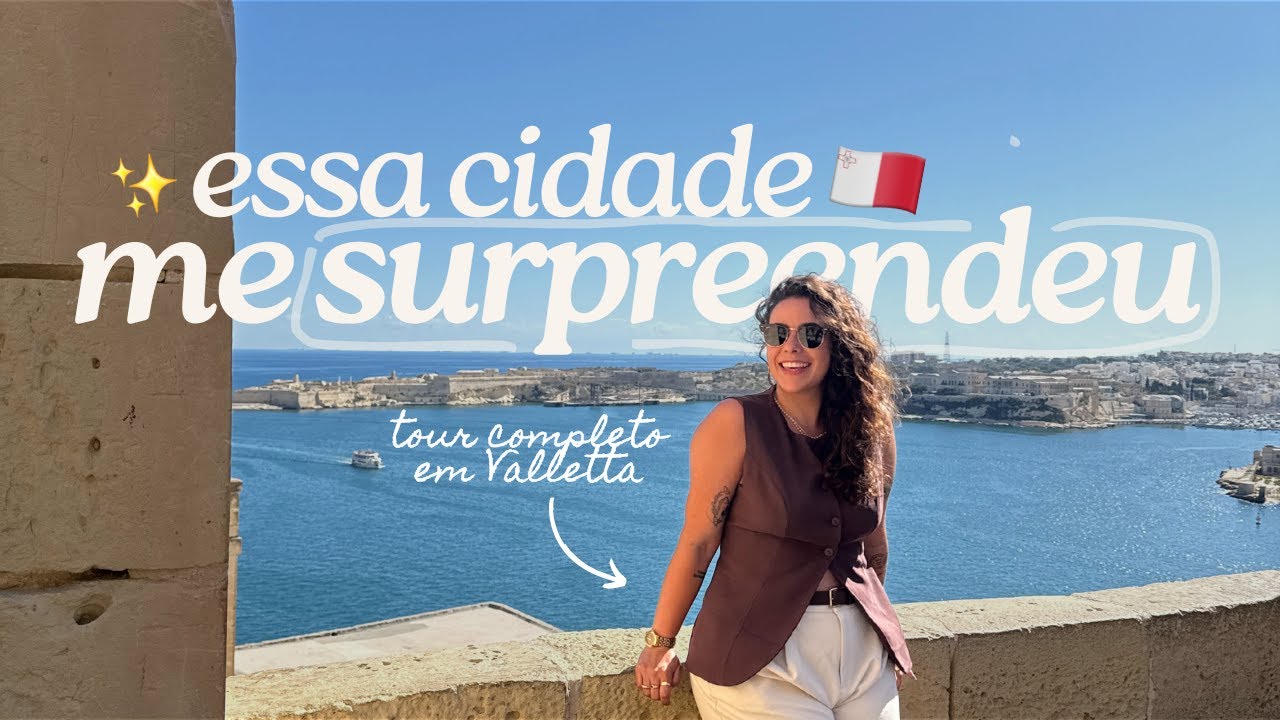 Um tour incrível por Valletta 🇲🇹 | Fofocas históricas, arte e a obra de Caravaggio 🎨✨