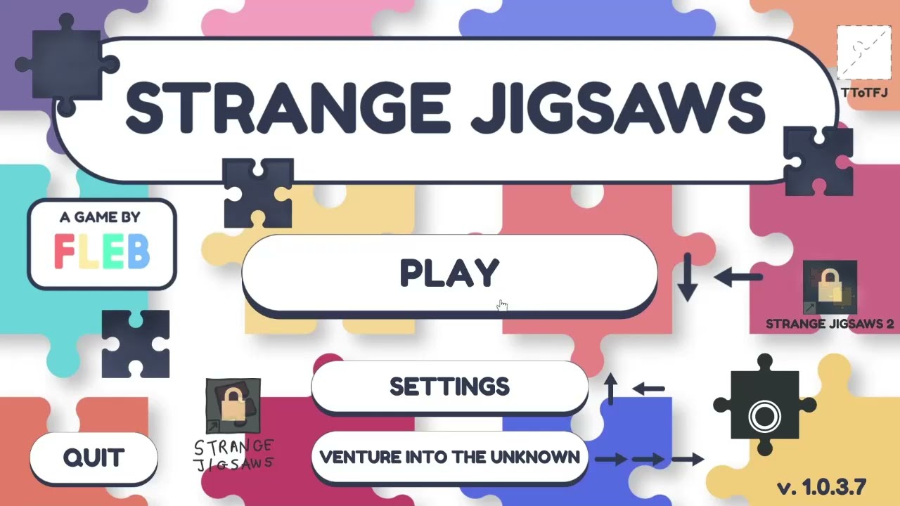 Strange Jigsaws - full playthrough - no commentary