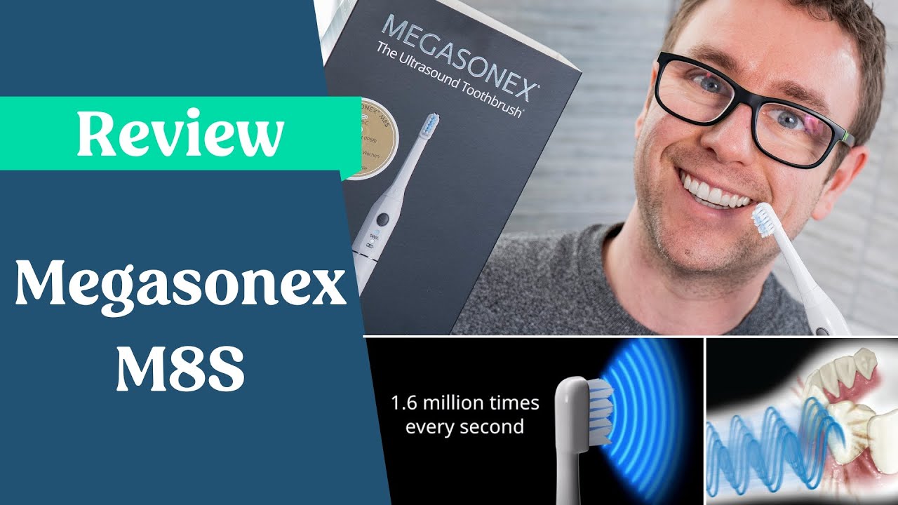 No bristles needed - Ultrasonic Megasonex M8S Toothbrush
