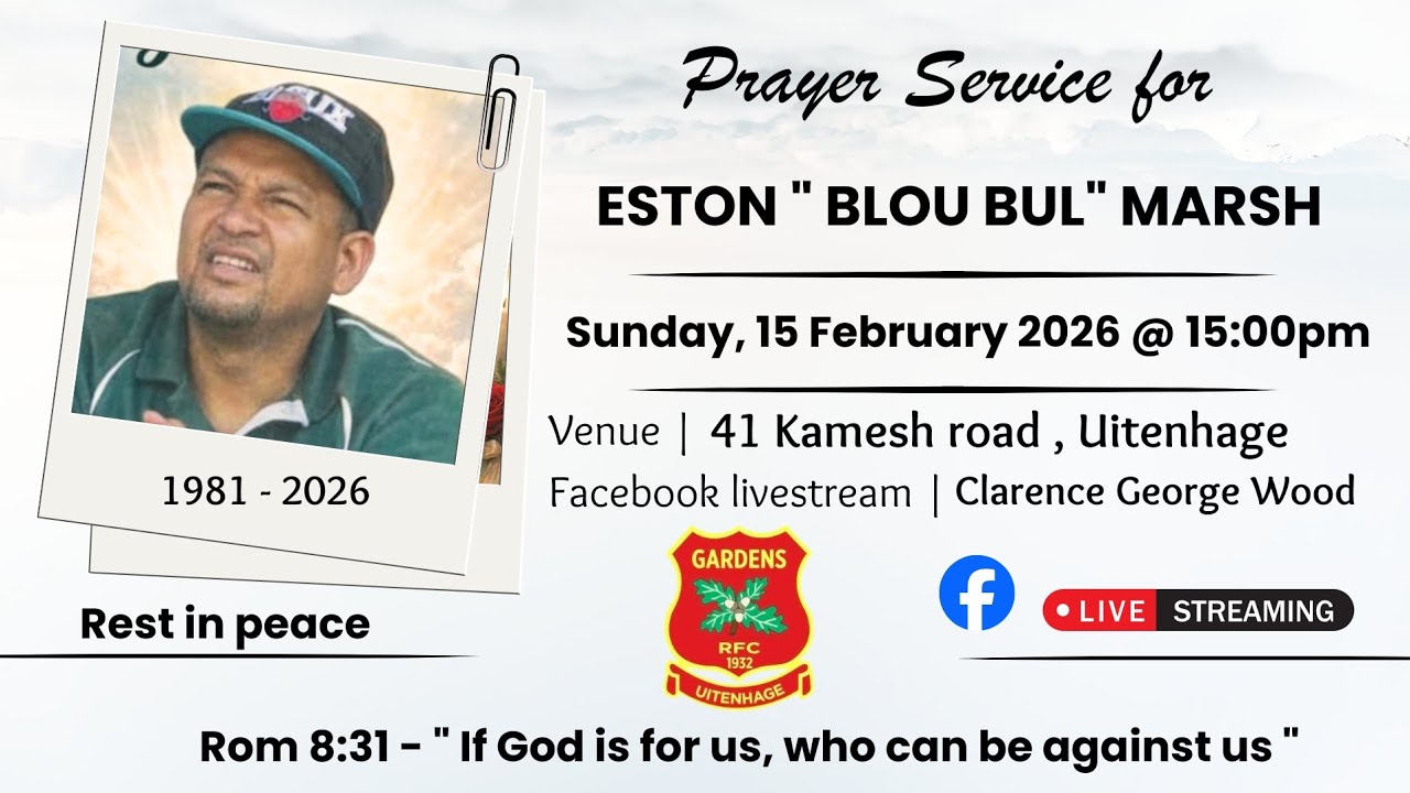 Prayer service of Eston Marsh