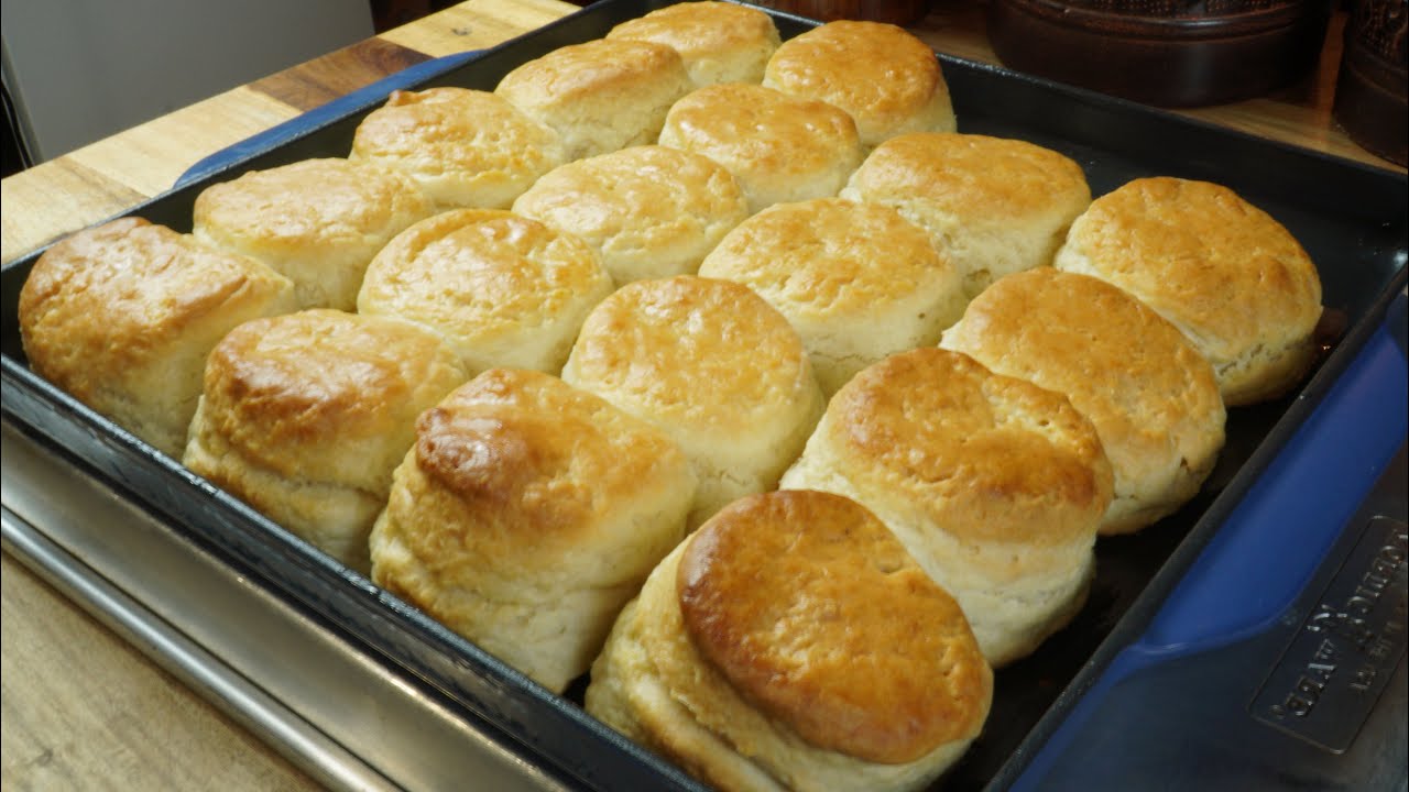 2 Ingredient Biscuits | How To Make Simple Fluffy Biscuits