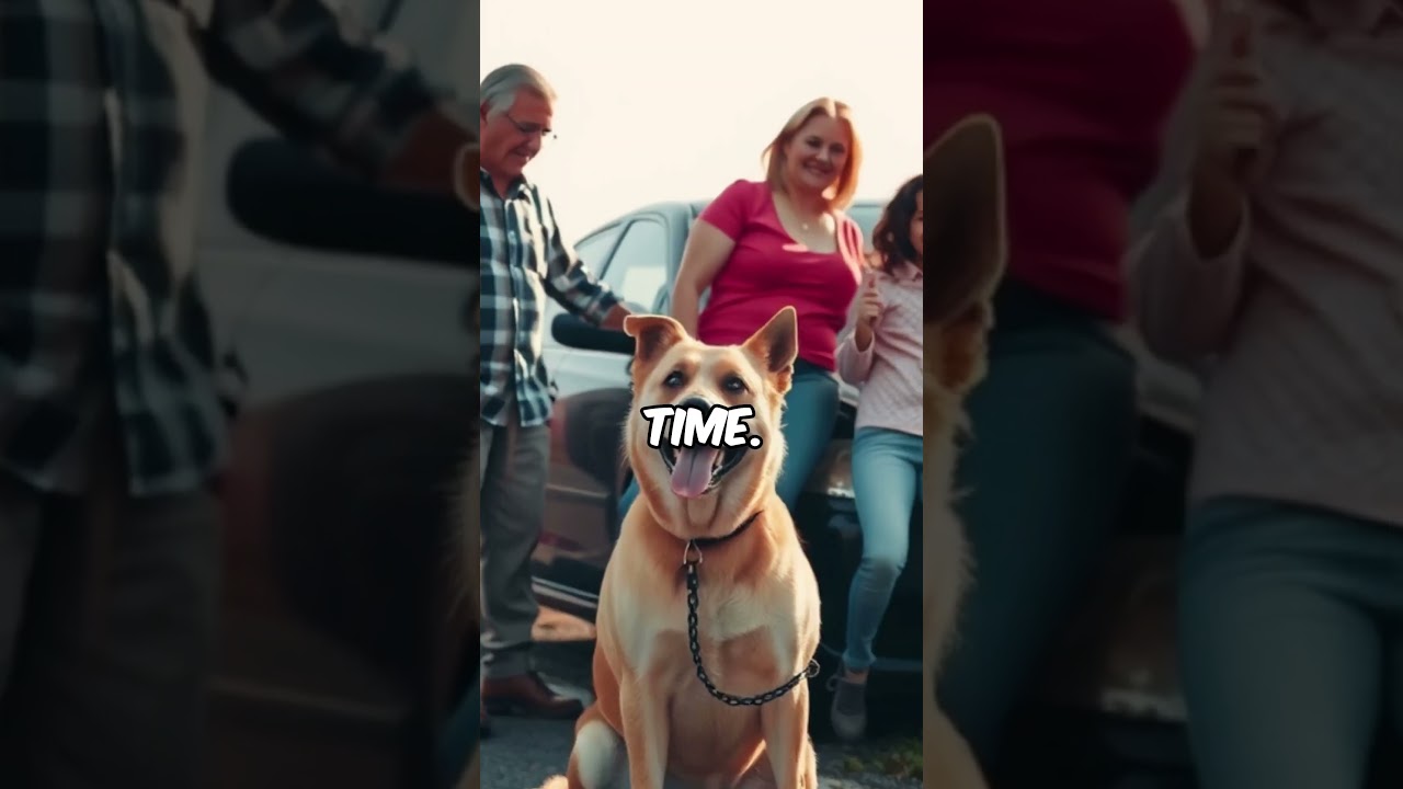 The dog sat beside their empty house for weeks.He lost weight but not faith.