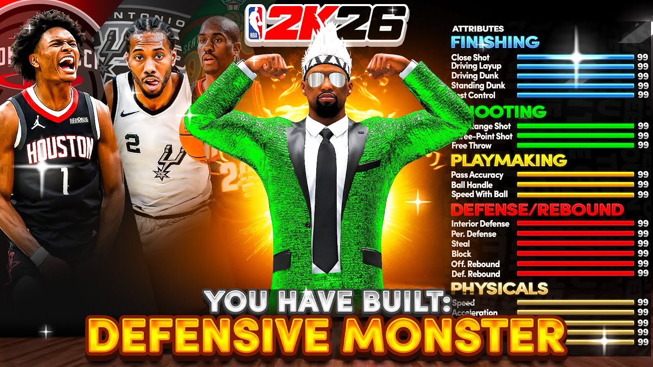 GAME-BREAKING LOCKDOWN BUILD is ILLEGAL in NBA 2K26! BEST DEFENSIVE BUILD! BEST BUILD IN NBA2K26!