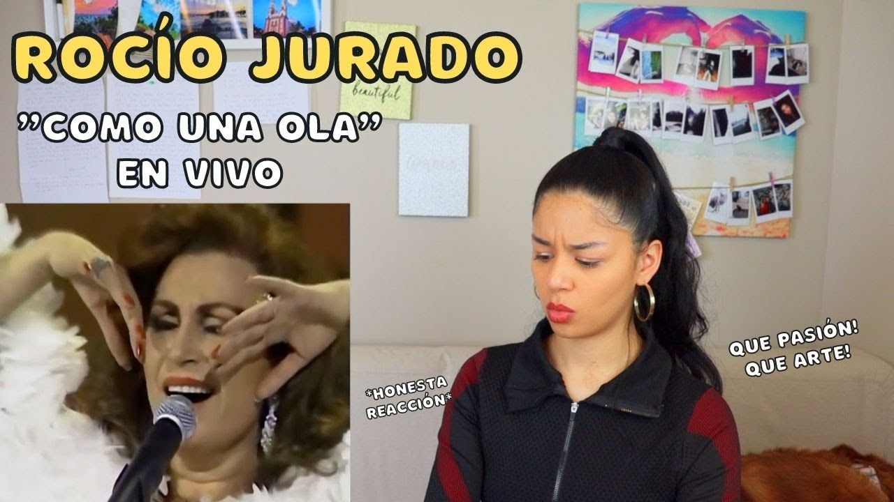 REACCIONO por PRIMERA VEZ a ROCÍO JURADO - 