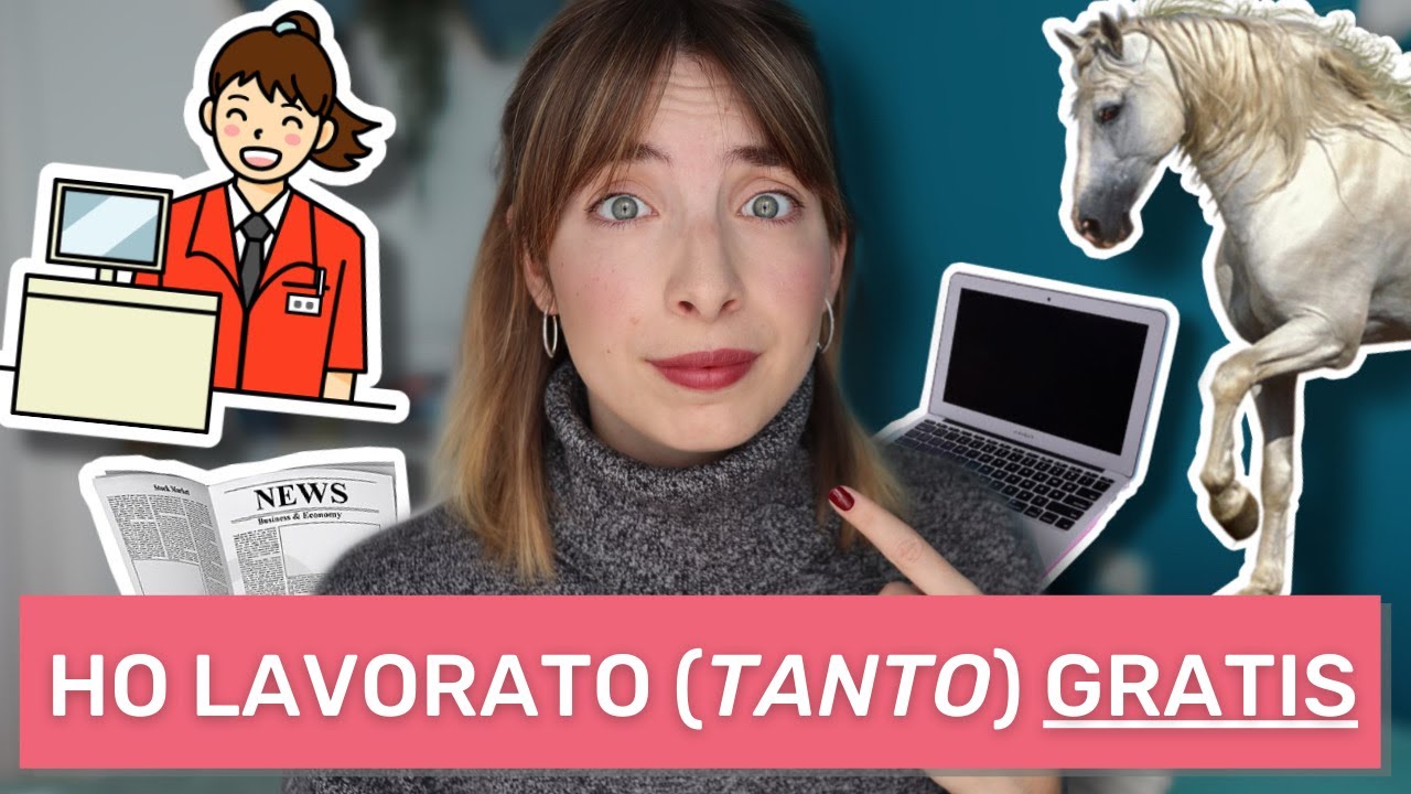 TUTTI I 12 LAVORI CHE HO FATTO (da lavoro gratis e volontariato a Content Creator)