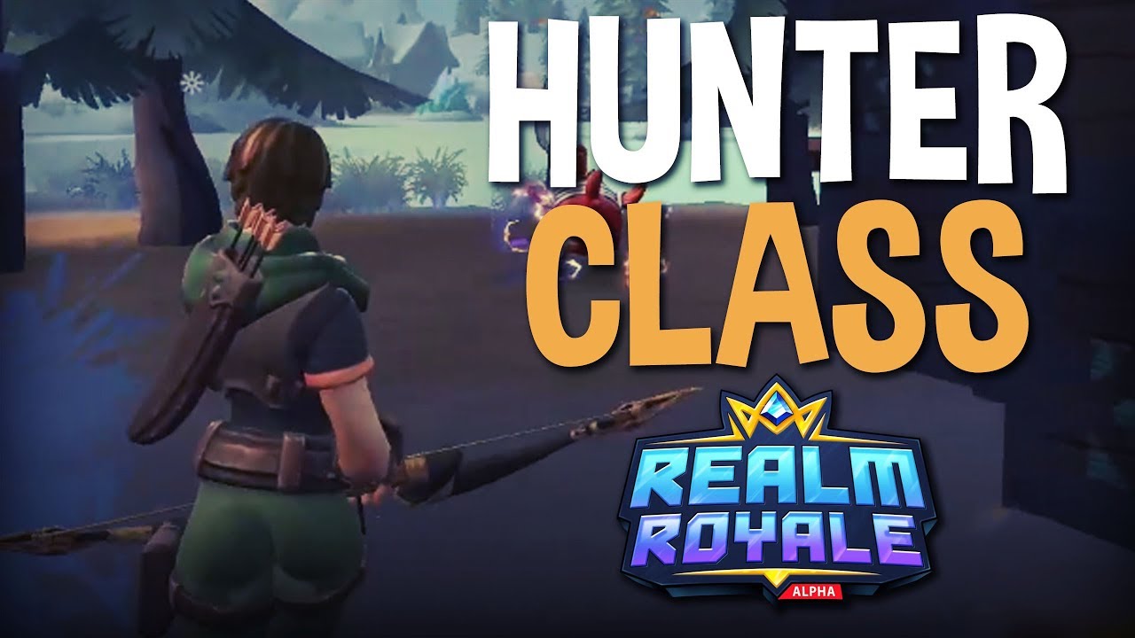 Trying Out The Hunter Class - Realm Royale Gameplay - Ninja & Summit
