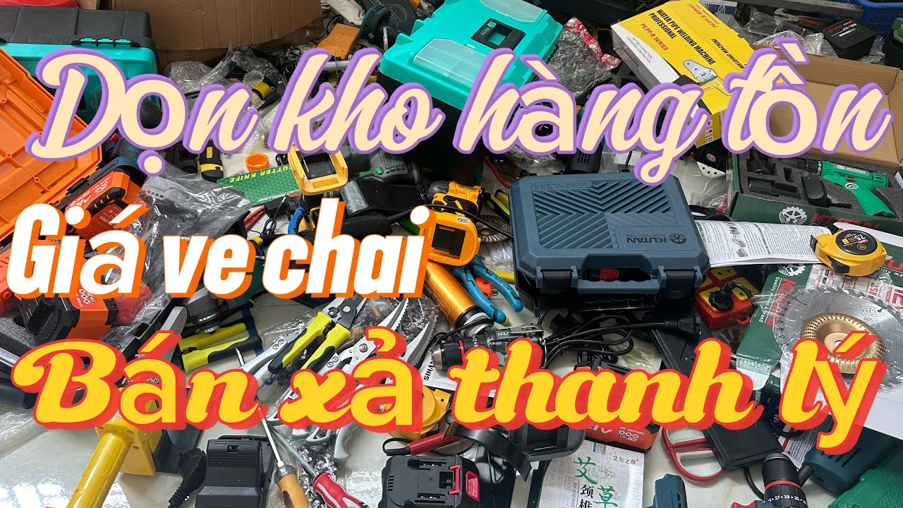 Dọn kho đổ đống hàng cũ MÁY KHOAN máy hàn mài bin máy rửa xe kìm bấm nhật giá sắt vụn