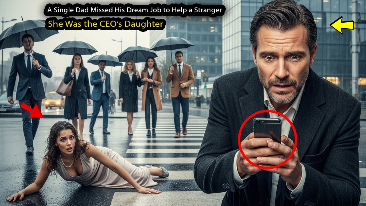 A Single Dad Missed His Dream Job to Help a Stranger — She Was the CEO’s Daughter
