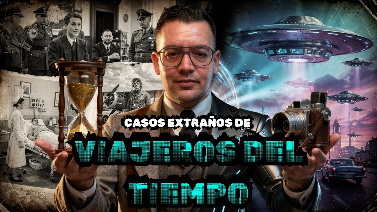 5 Casos Reales de Viajeros en el Tiempo Que No Creerás!! #crononauta #paranormal #casosreales