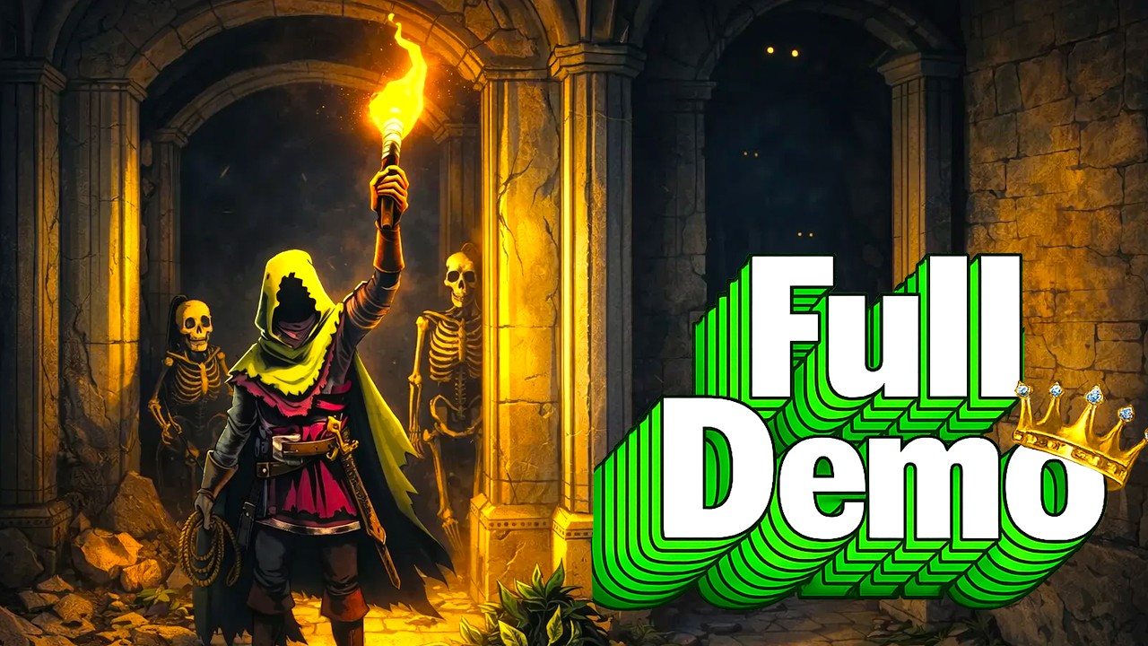 Deep Dish Dungeon - FULL Demo Gameplay (PC/UHD)