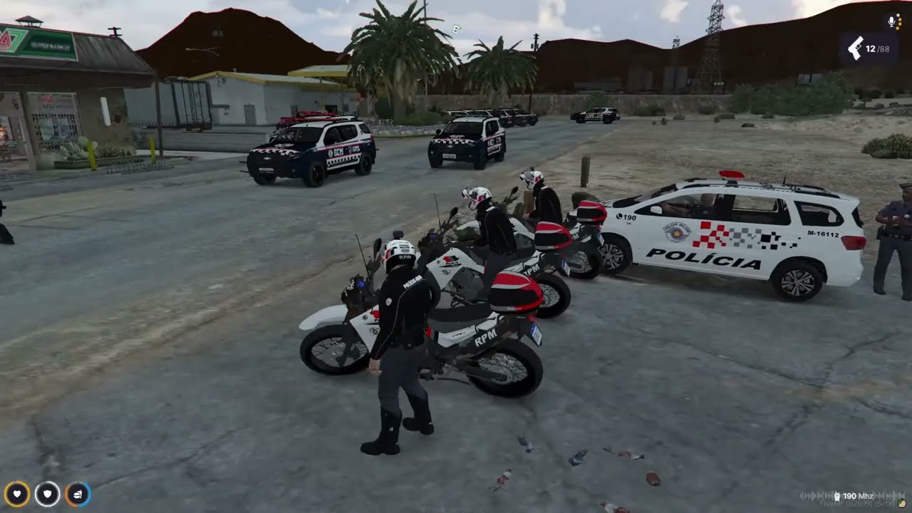 Di&aacute;rio de um PM (ep2) - #Brasilcapital #Fivem #Fivemrp #gtav #ROTA