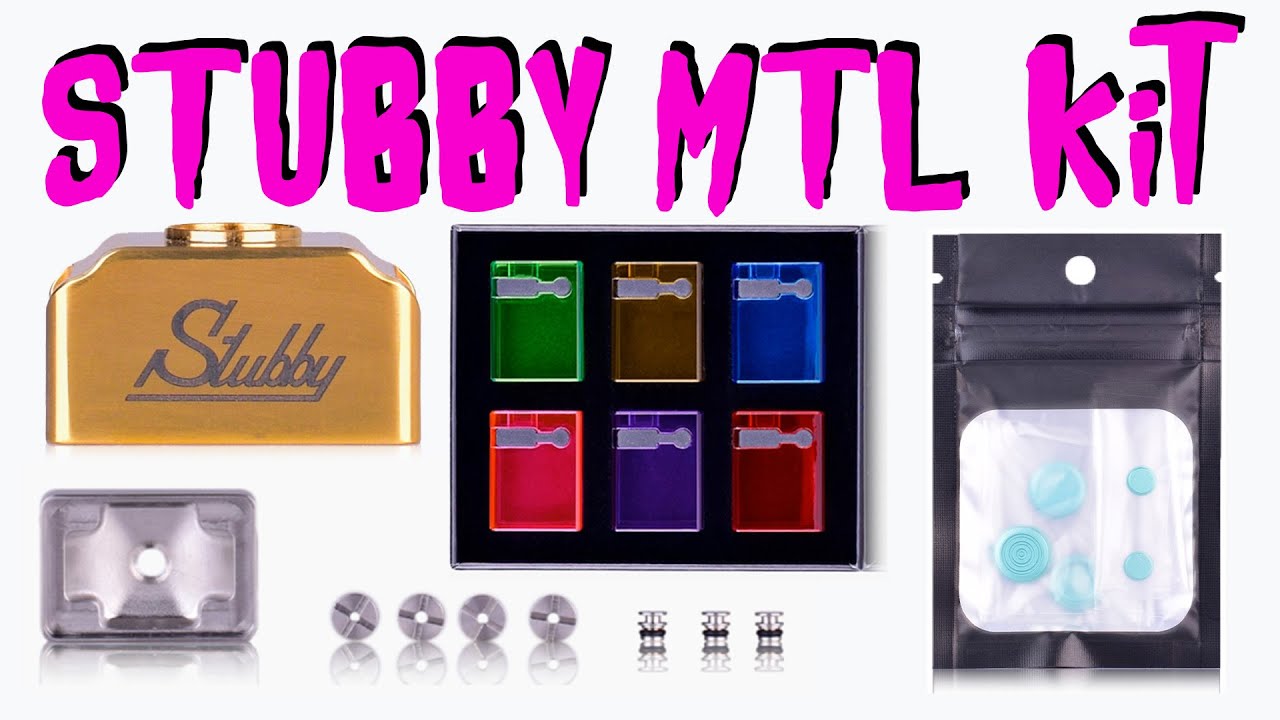 Stubby MTL Kit Build + Button packs, Reservoir Kit & New Colours