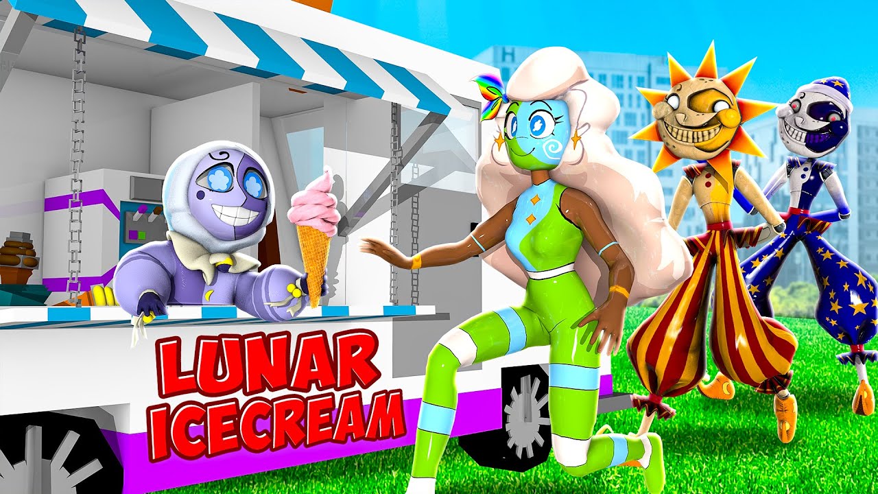 Lunar OPENS an ICE CREAM SHOP?! in Papa's Freezeria Deluxe