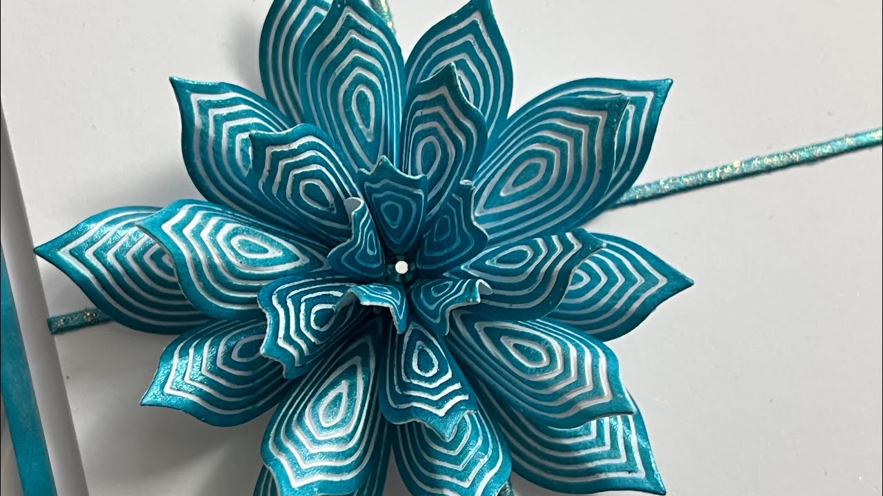 Jamie Rodgers Creative Expressions  ~ Top Tip Tutorial ~How To Make The Perfect Rippled Poinsettia