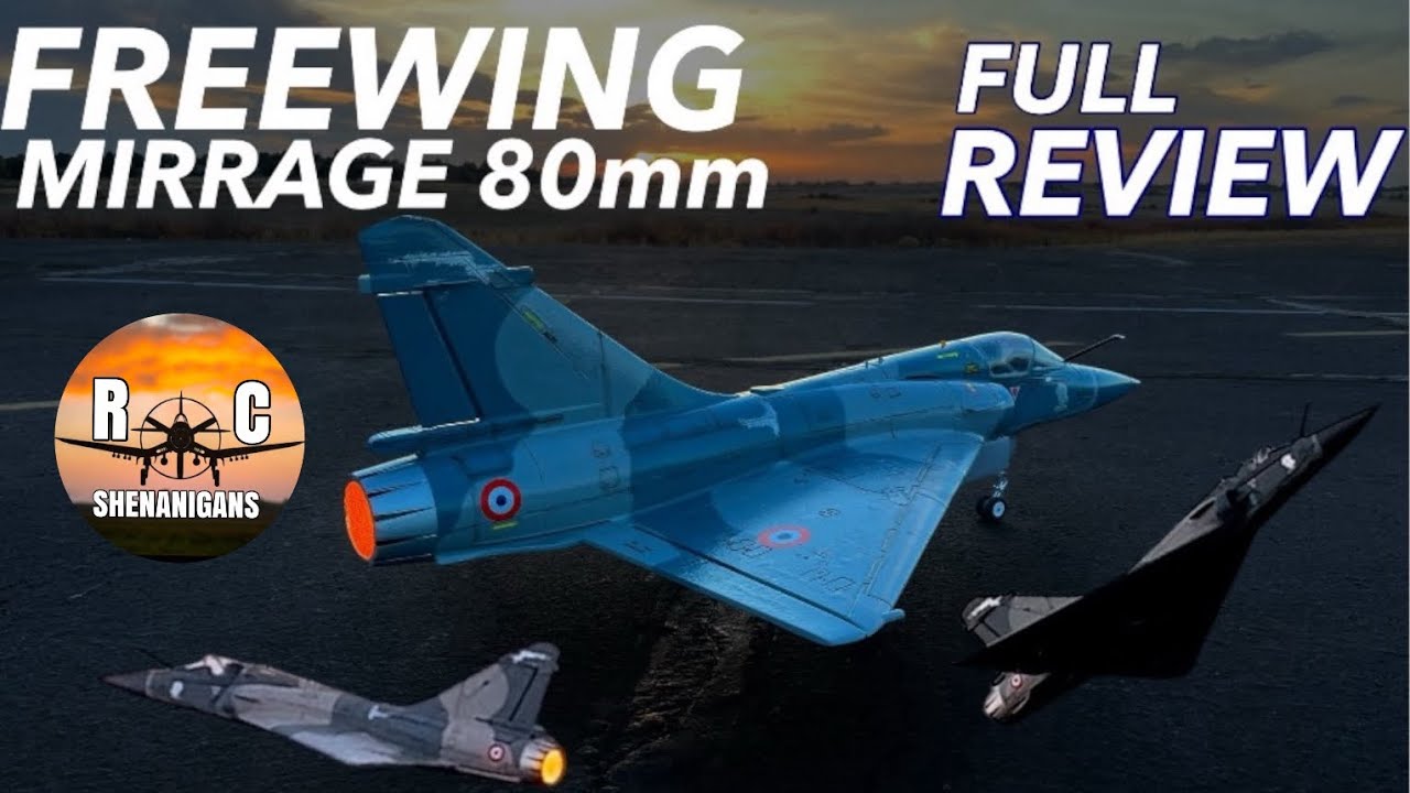 FREEWING MIRRAGE 80mm EDF JET -FULL REVIEW