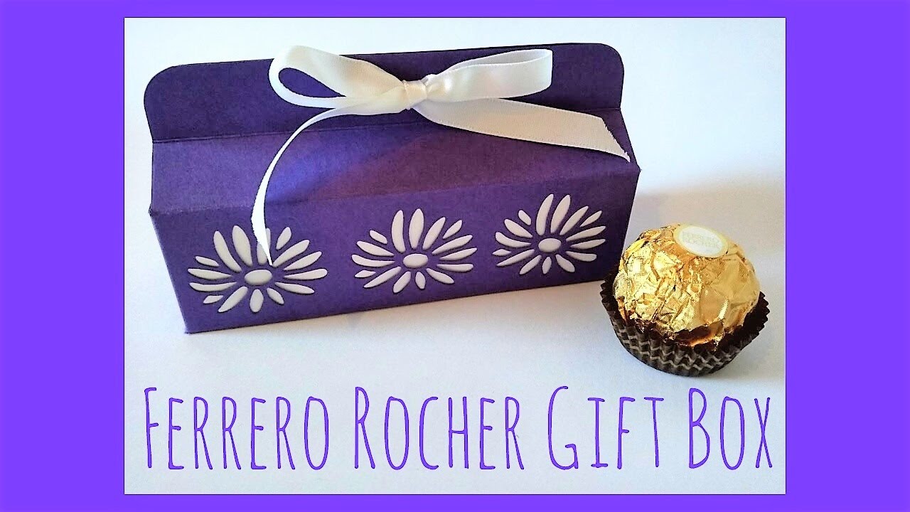 Ferrero Rocher Gift Box Tutorial