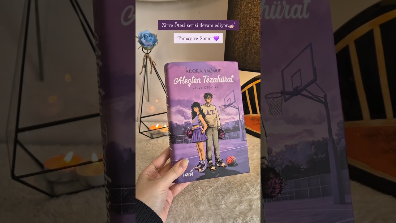 Adora Yağmur 'un yeni kitabı Ateşten Tezah&uuml;rat 'ı okudunuz mu? #book #booktok