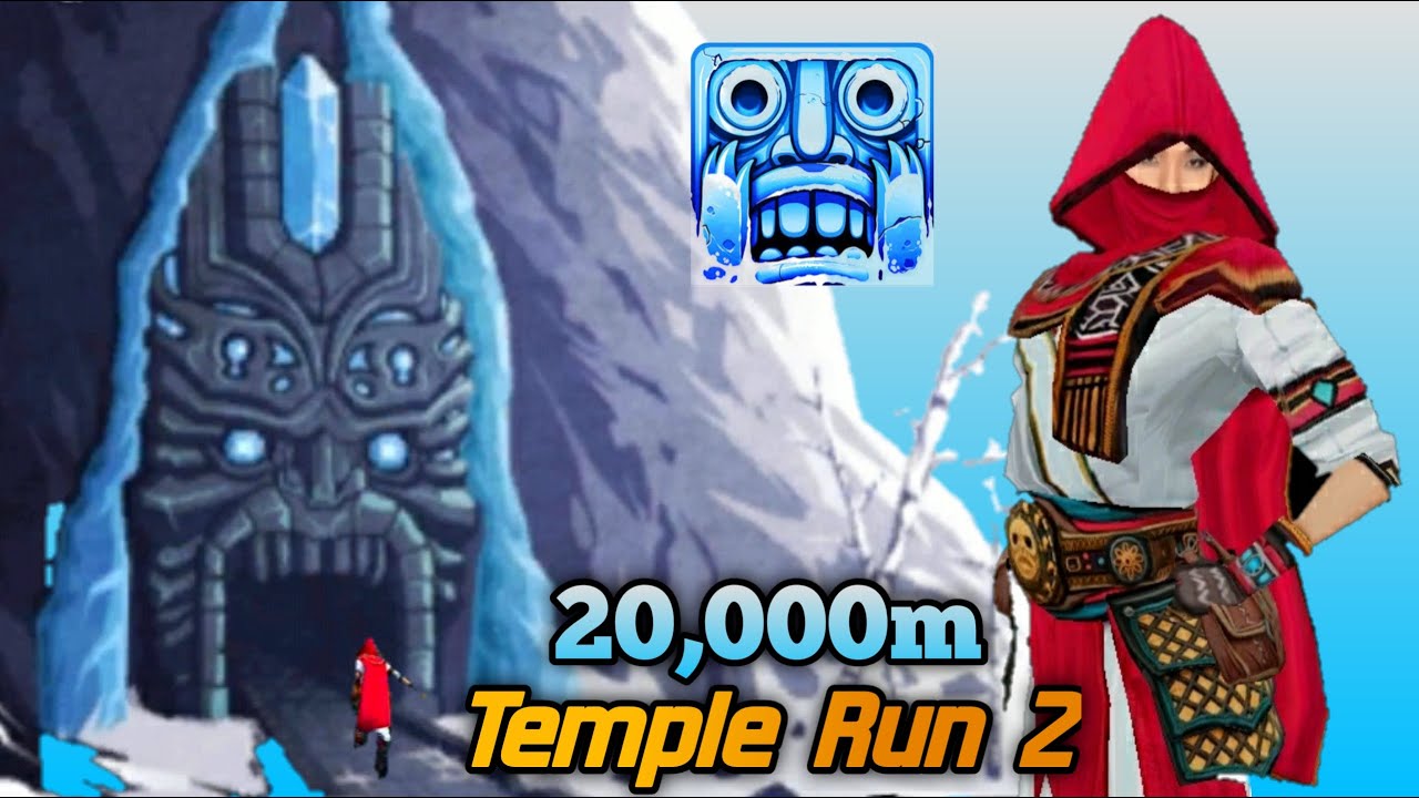 TEMPLE RUN 2 KARMA LEE (SHADOW WALKER) - FROZEN SHADOWS | 20,000M RUN | EagleGamingHUB