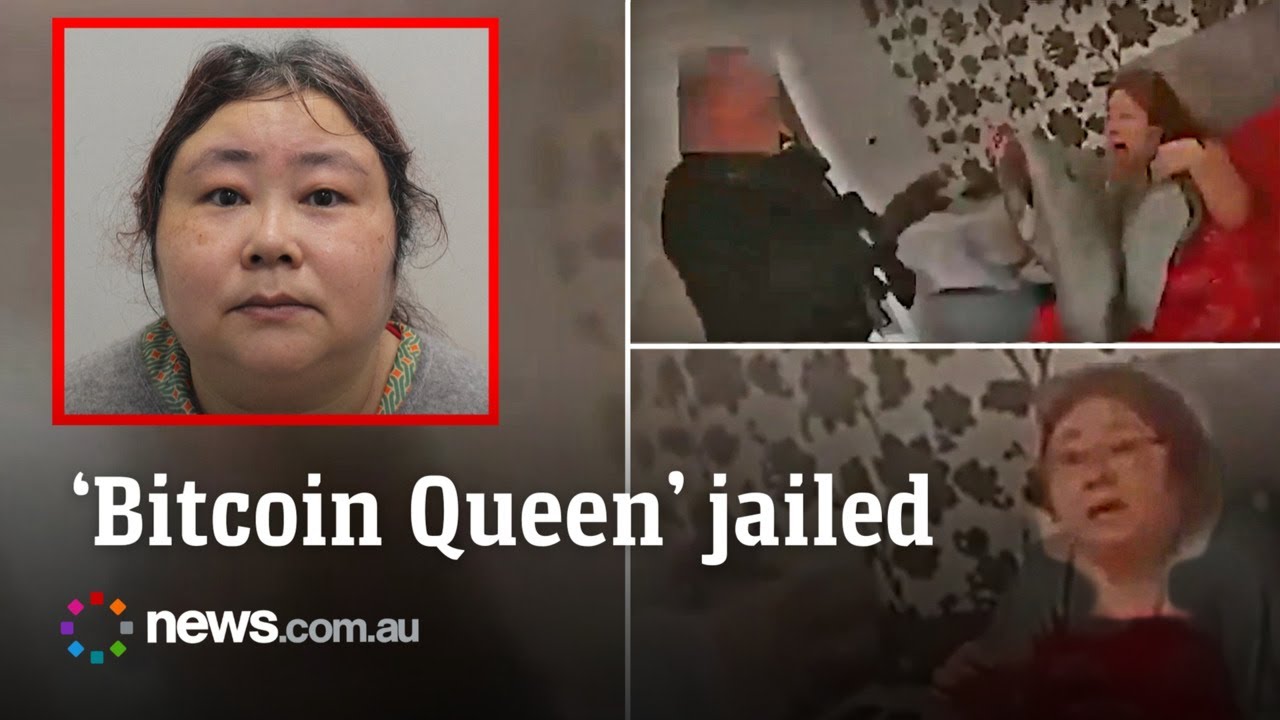 Moment Chinese ‘Bitcoin Queen’ behind $11bn arrested in bed in luxury UK mansion