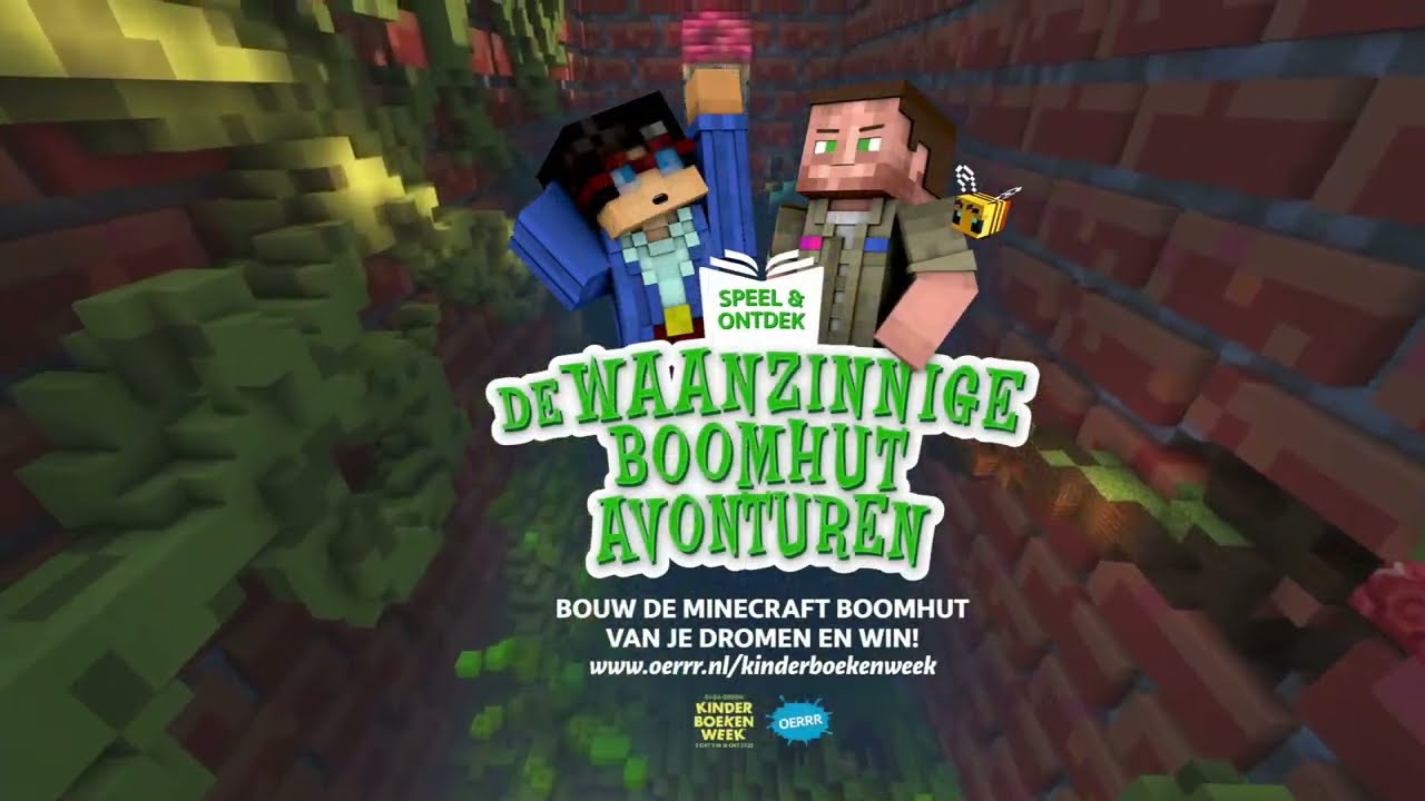 Waanzinnige boomhut challenge in Minecraft