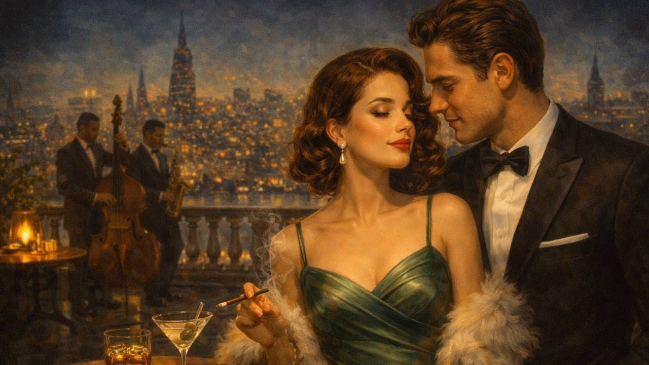 Rainy Night Blues Café (1930s–1940s Style) – 1 Hour of Deep Blues