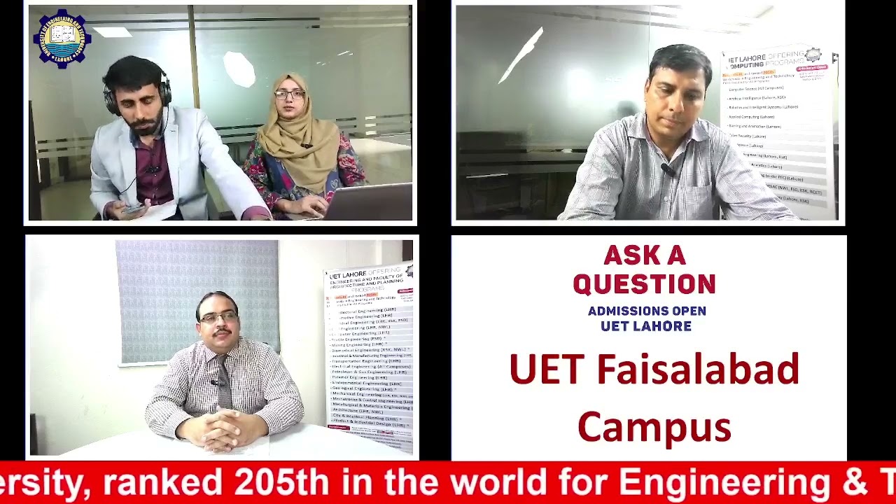 UET Lahore -- Faisalabad Campus | Official Campus Tour