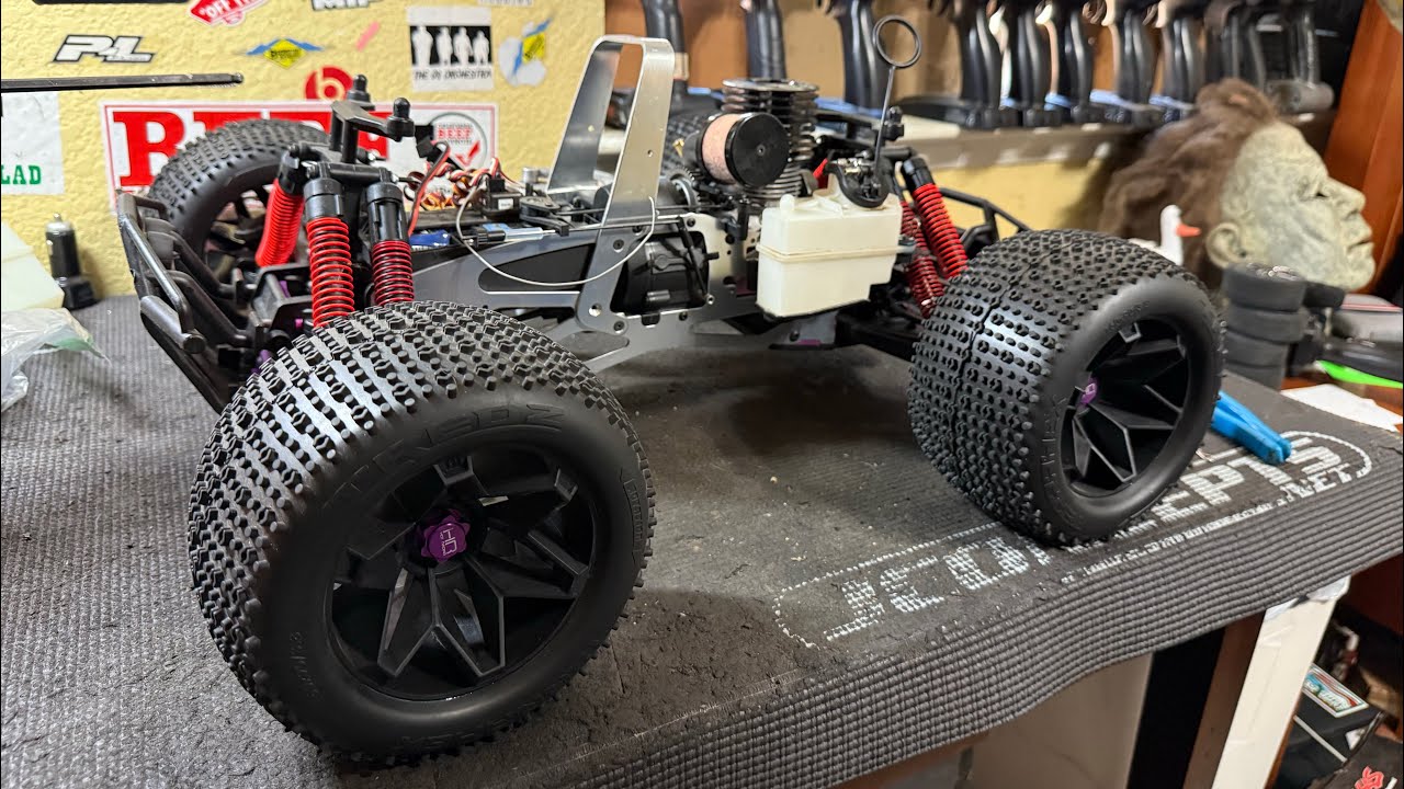 Hpi Savage Revo tank mount SOLVED! 