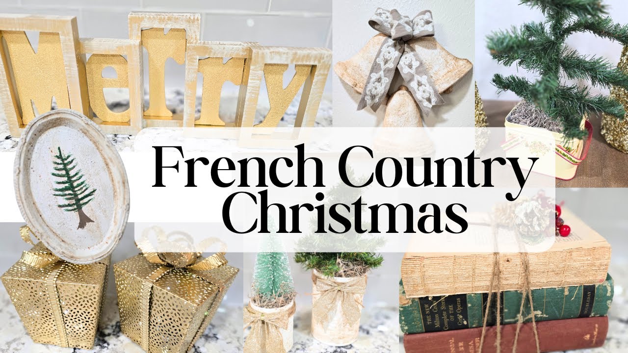 Turn Garbage Into Stunning French Country Christmas Decor For Less Than The Dollar Tree