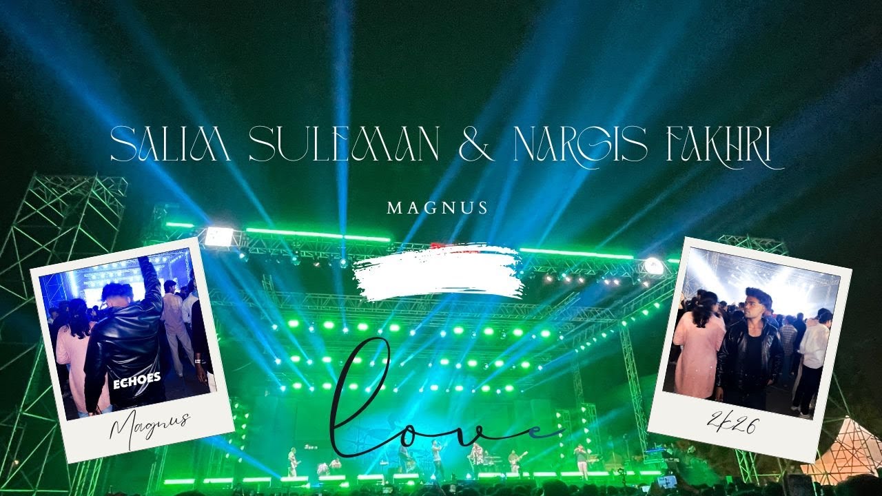 Magnus Day 4 | Grand Finale Concert 🎶🔥 | Salim–Sulaiman & Nargis Fakhri | Atif Vlogs