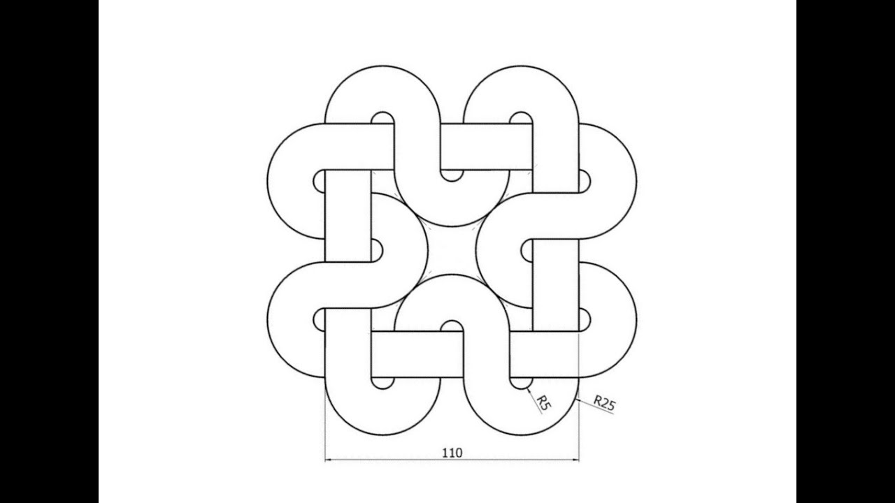 how to draw a shape 2D رسم شكل ثنائي الابعاد 2D
